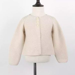 Baby Girl Knitted Cardigan Sweater